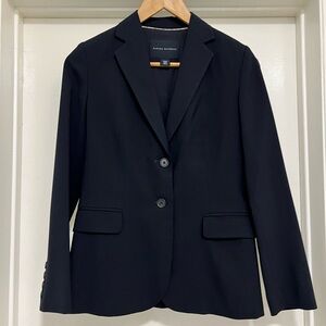 Banana Republic Women's Petite Navy Blazer P0